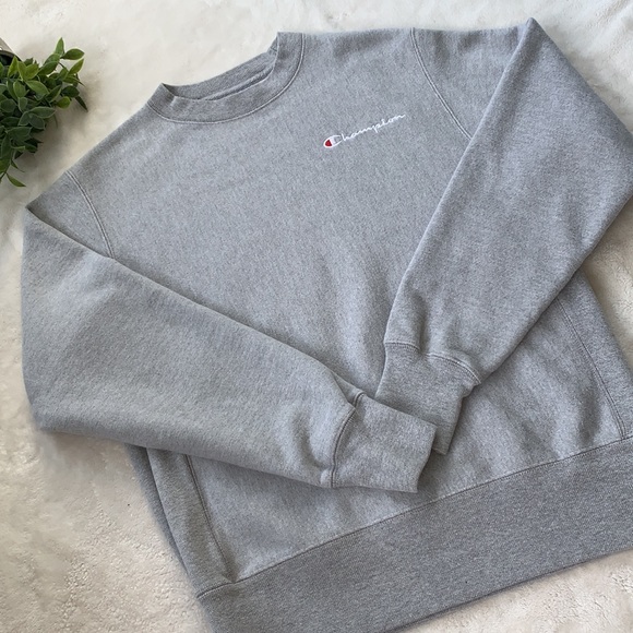 Champion Gray Sweatshirt EUC Small EUC Unisex - Picture 12 of 12